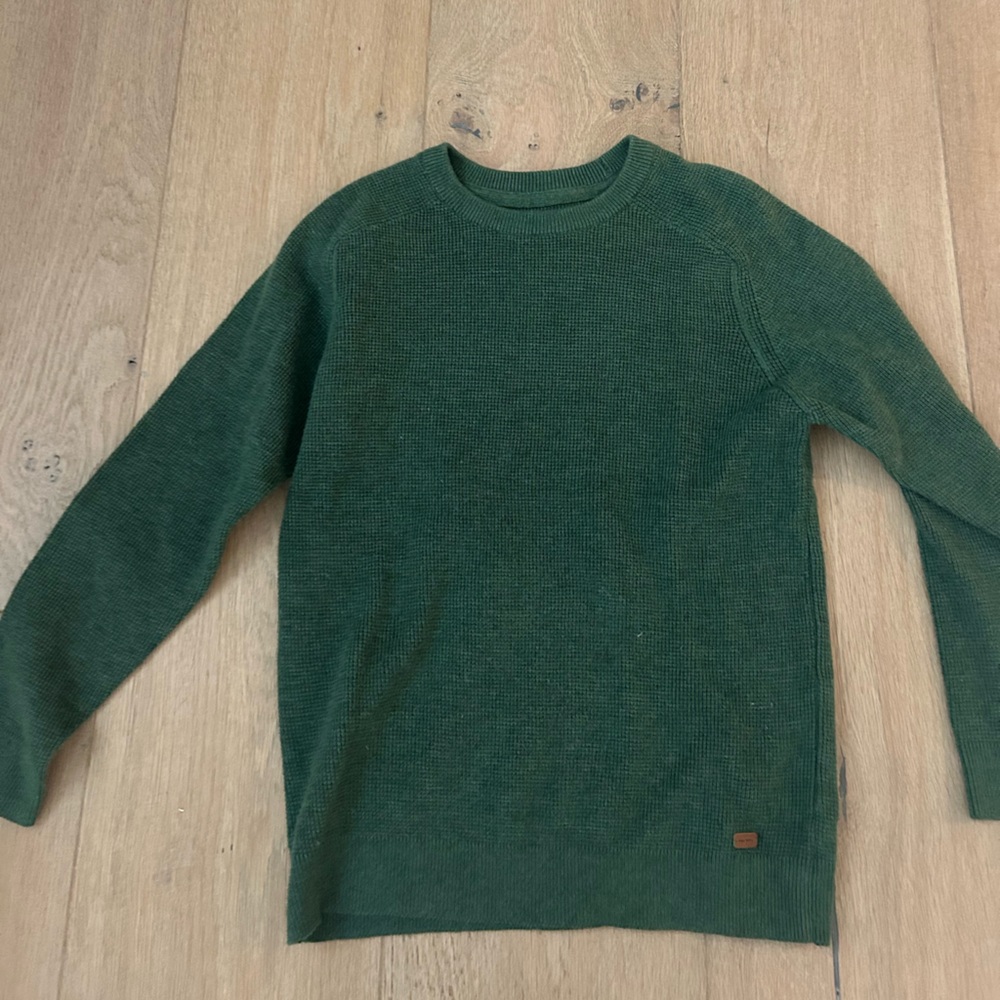 Boys Mango Green Sweater